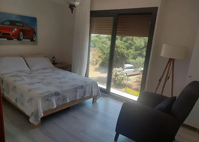 Casa de Férias Sifne Yali'da 4 9kisi Yatak Kapasite Manzarali Çeşme